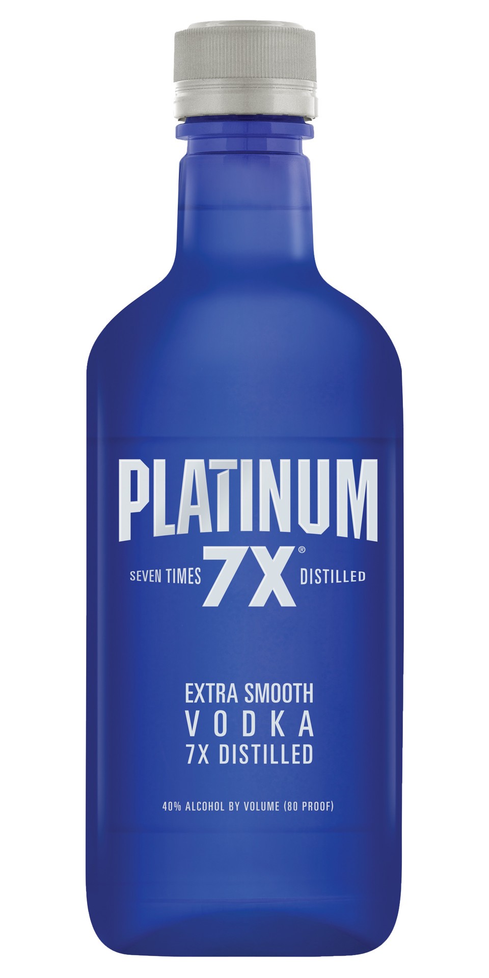 slide 1 of 2, Platinum 7X Vodka, 750ml Traveler Bottle of Vodka, 80 Proof, 750 ml