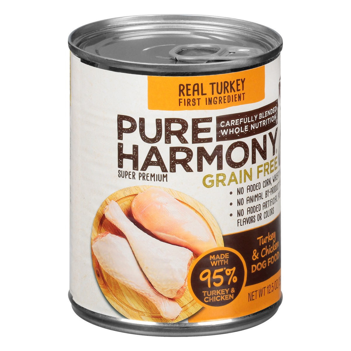 slide 9 of 14, Pure Harmony Grain Free Super Premium Turkey & Chicken Dog Food 12.5 oz, 12.5 oz