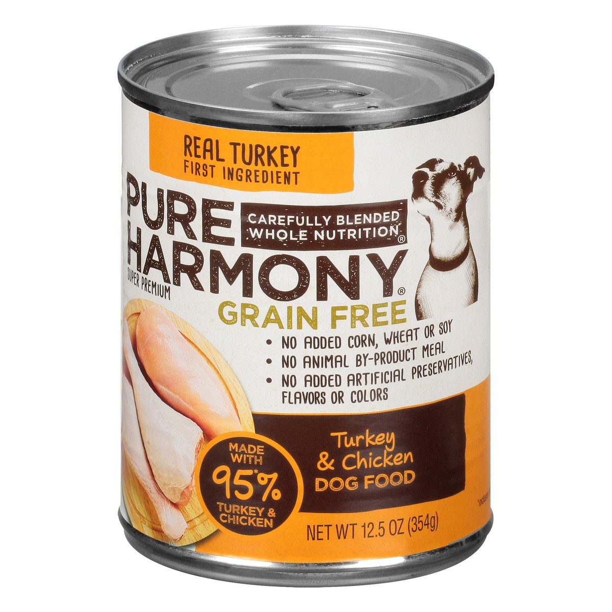 slide 3 of 14, Pure Harmony Grain Free Super Premium Turkey & Chicken Dog Food 12.5 oz, 12.5 oz