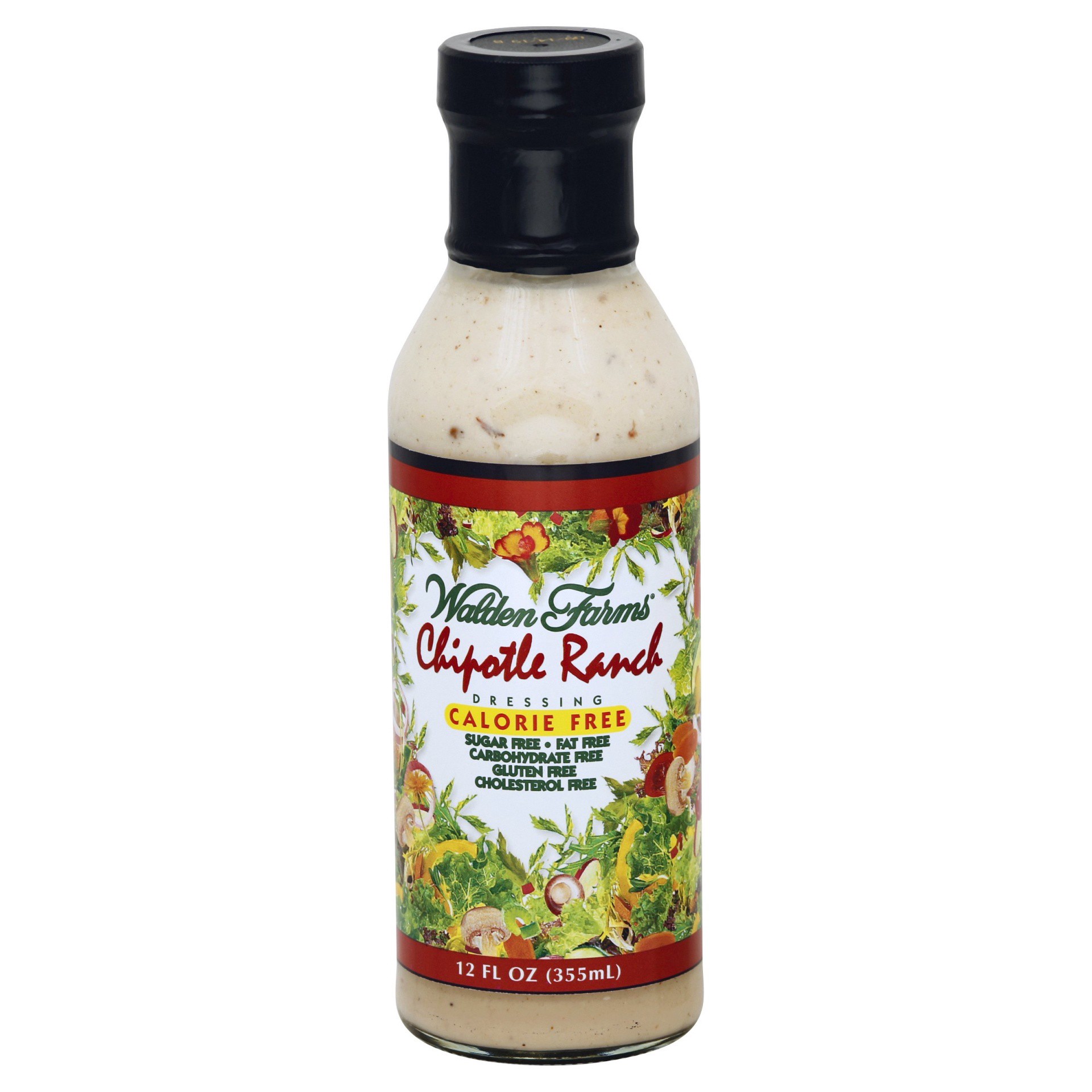 slide 1 of 1, Walden Farms Calorie Free Dressing Chipotle Ranch - 12 oz, 12 oz