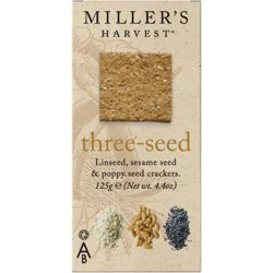 Miller's Harvest Three Seed Crackers
