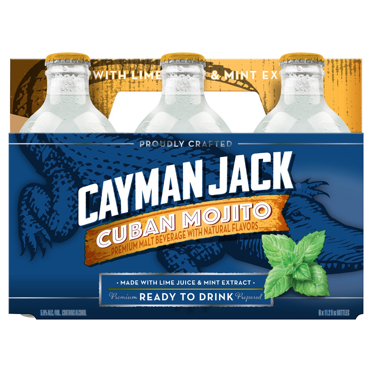 slide 1 of 5, Cayman Jack Mojito 6pk, 6 ct; 12 oz