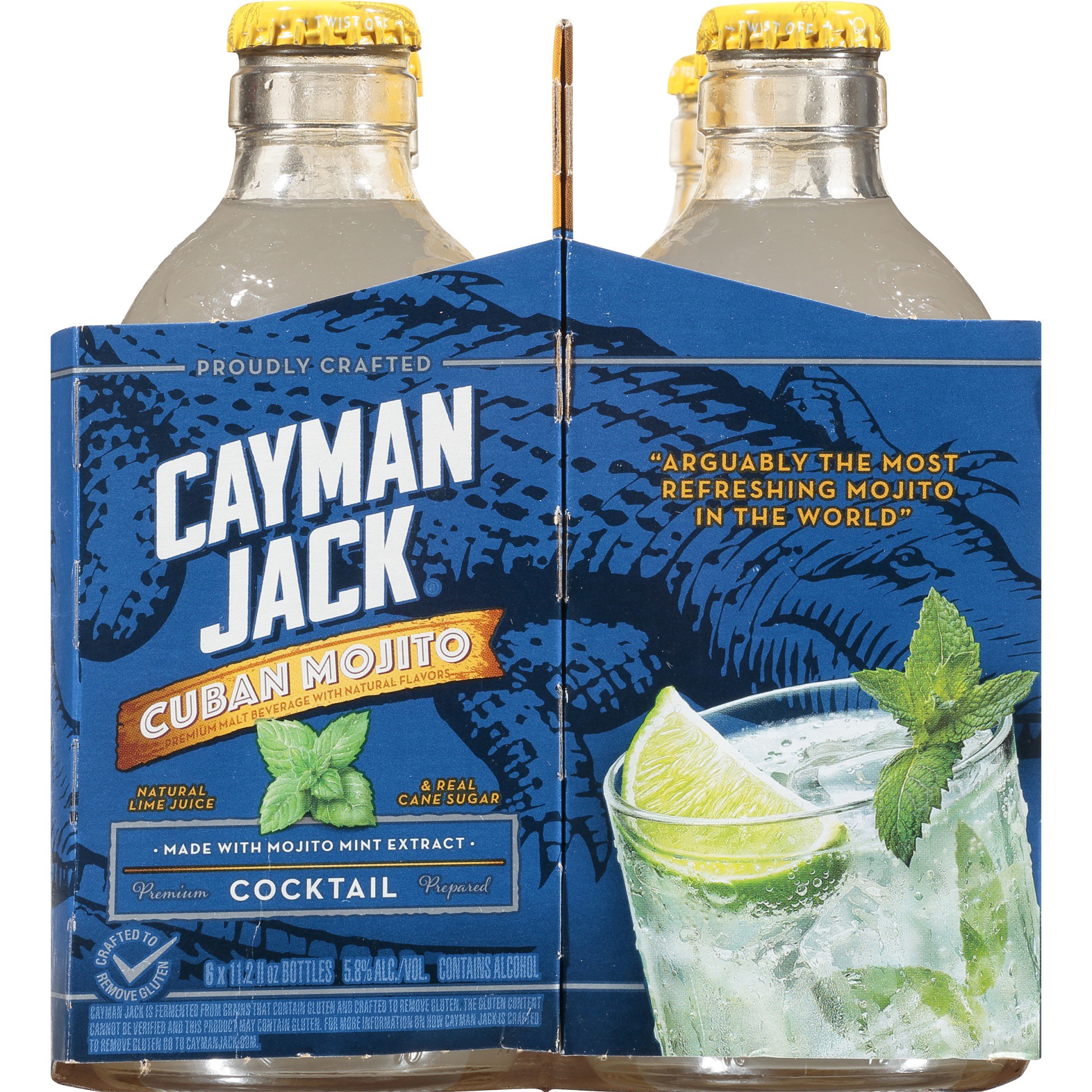 slide 3 of 5, Cayman Jack Mojito 6pk, 6 ct; 12 oz