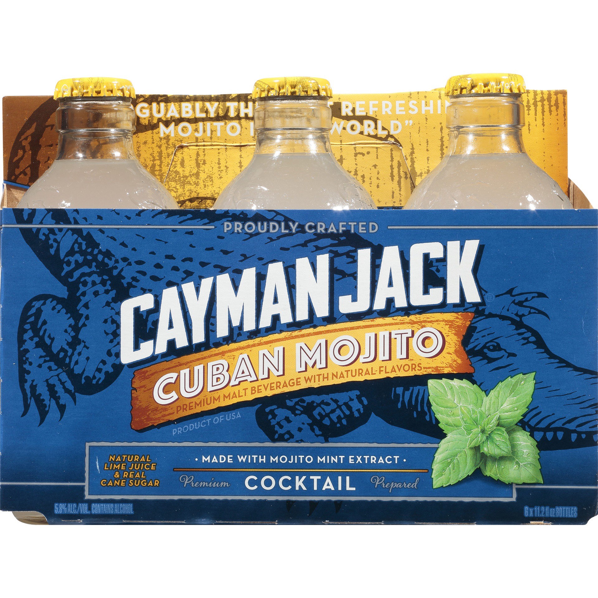 slide 5 of 5, Cayman Jack Mojito 6pk, 6 ct; 12 oz