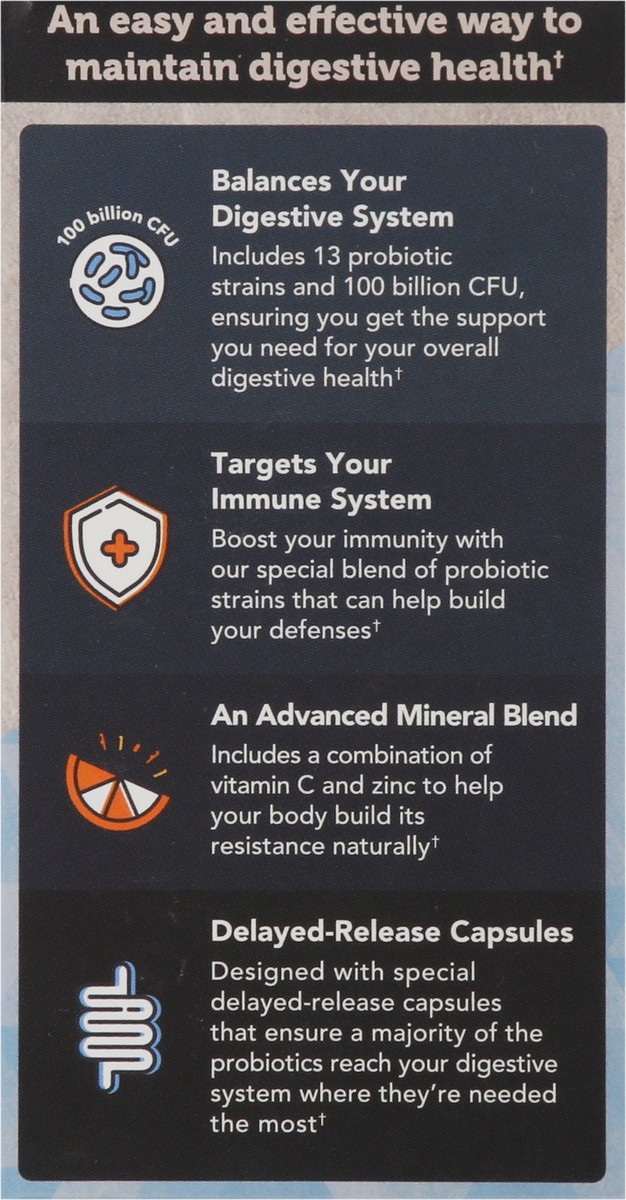 slide 14 of 14, Vitamin Bounty Pro-100 Raw Probiotic Capsules, 60 ct