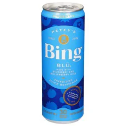 Bing Blu Energizing Blueberry Juice Beverage 12 fl oz