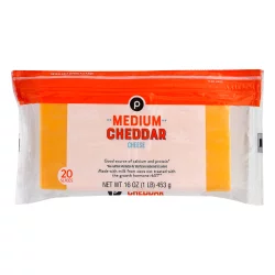 Publix Medium Cheddar Cheese