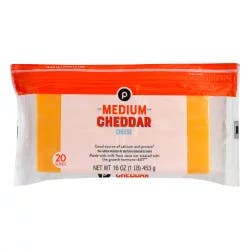 Publix Medium Cheddar Cheese