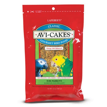 slide 1 of 1, Lafeber's Classic Avi-Cakes for Parrots, 12 oz