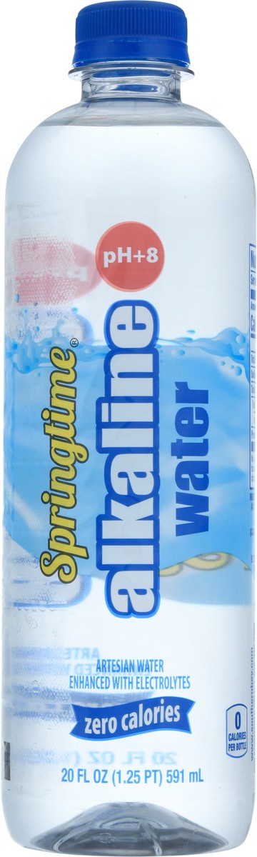 slide 1 of 9, Springtime Alkaline Water - 20 oz, 20 oz