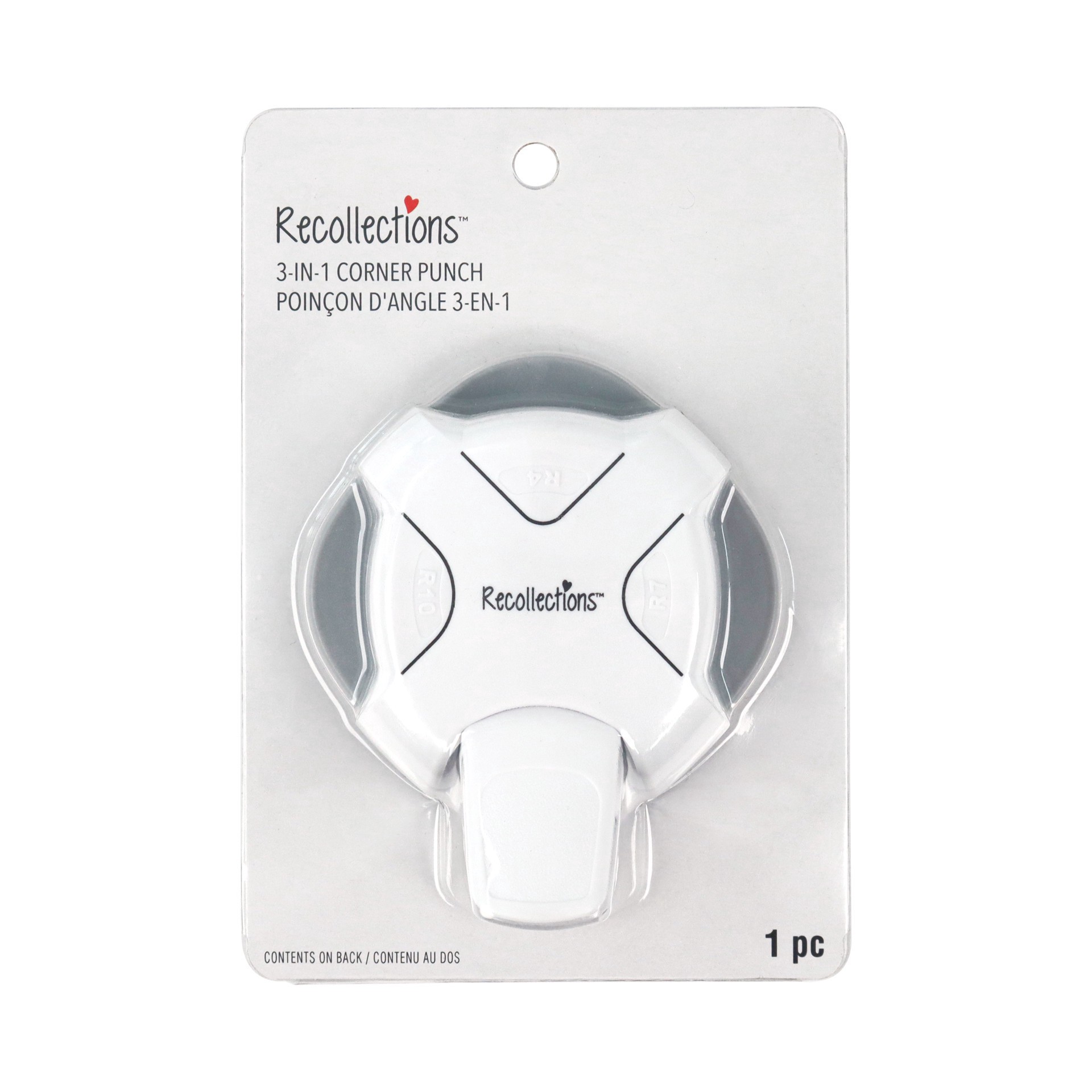 slide 5 of 6, 3-In-1 Corner Punch Tool By Recollections, 3.5 in x 2.8 in x 1.75 in