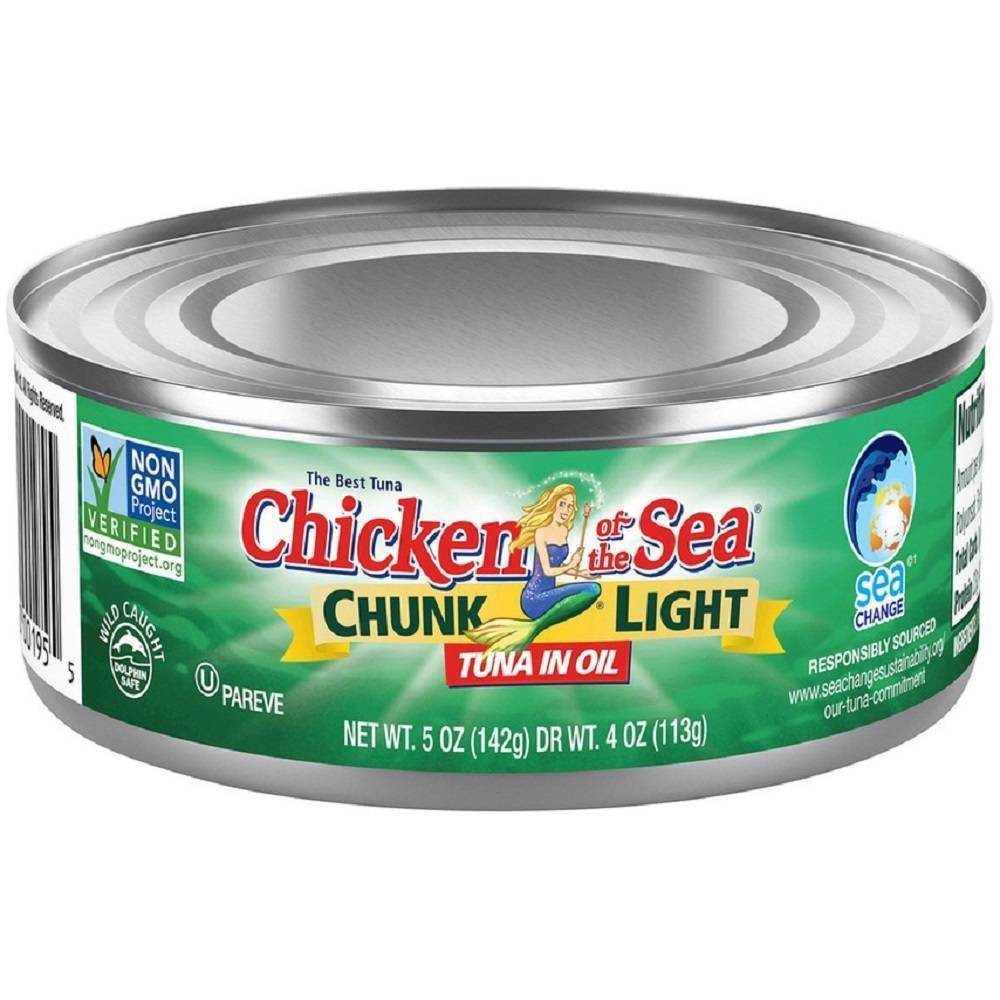 slide 1 of 1, Chicken of the Sea Chunk Light Tuna in Oil - 5oz, 