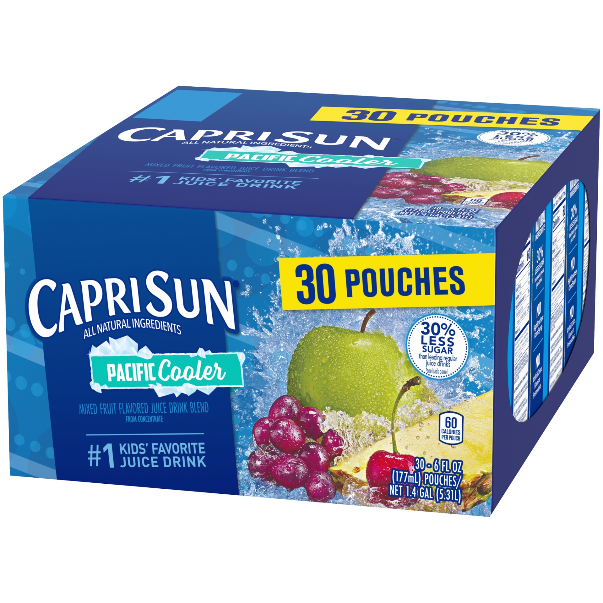 Capri Sun Pacific Cooler Mixed Fruit Naturally Flavored Juice Drink Blend 180 Fl Oz Shipt 8699