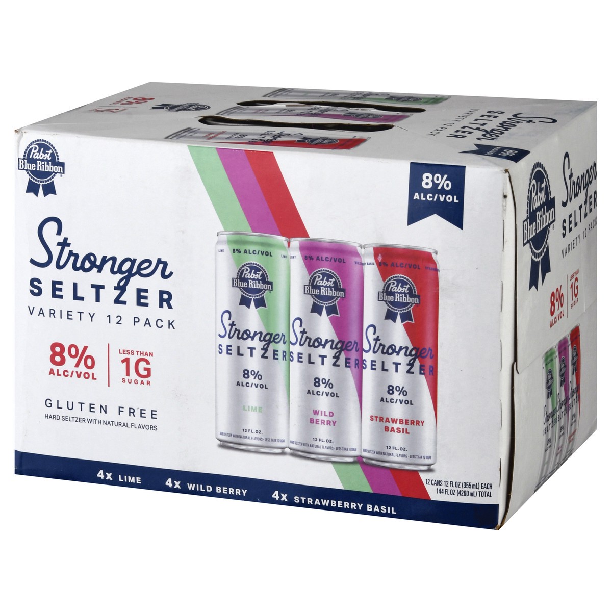 slide 9 of 12, Pabst Variety Pack Hard Seltzer 12Pk Can, 12 ct; 12 oz