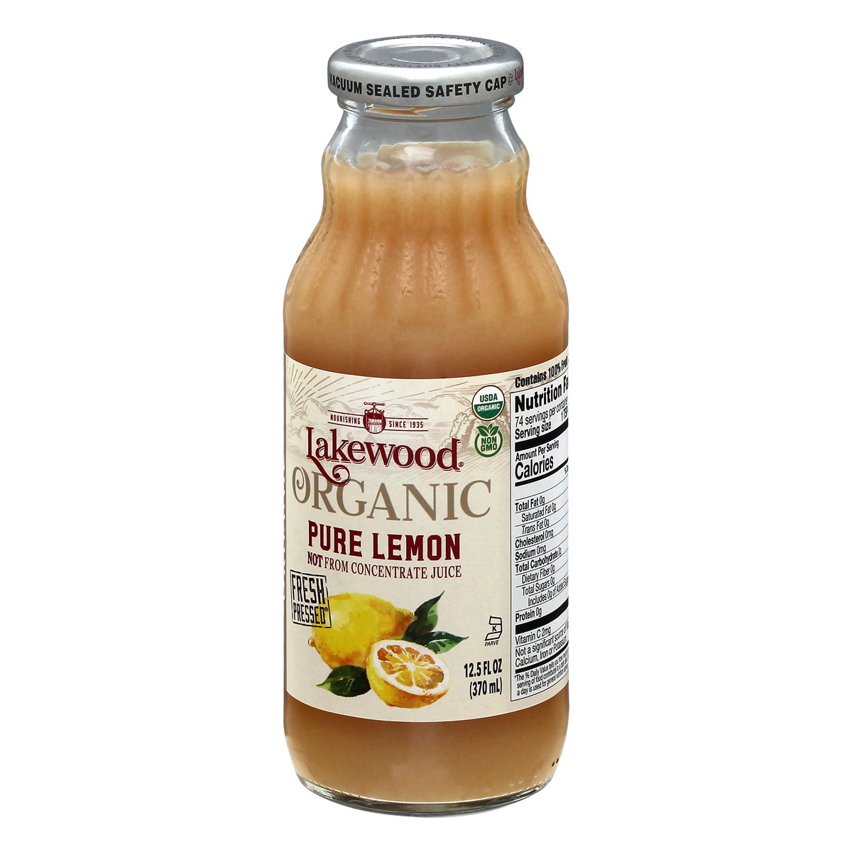slide 8 of 13, Lakewood Organic Pure Lemon Juice, 12.5 fl oz