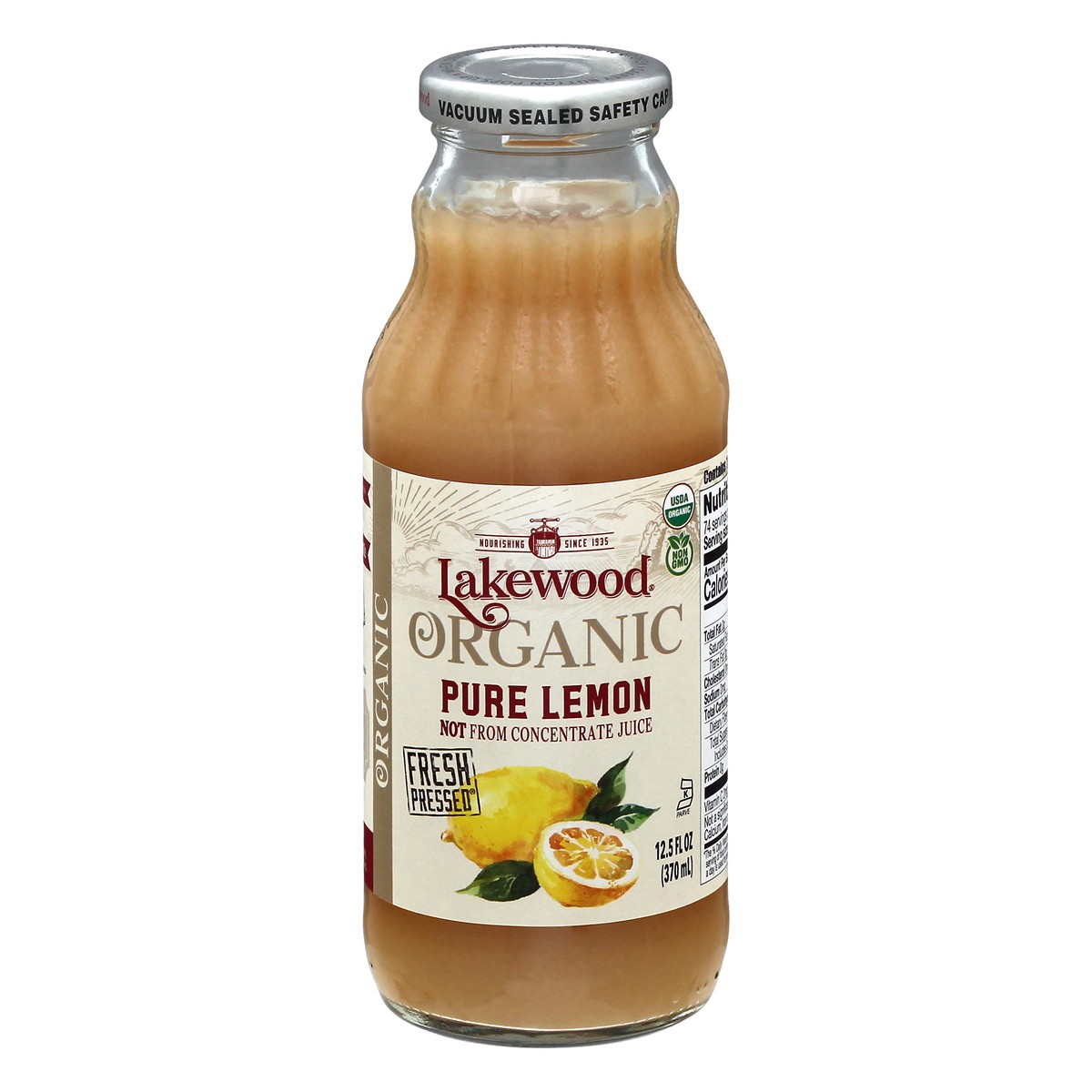 slide 1 of 13, Lakewood Organic Pure Lemon Juice, 12.5 fl oz