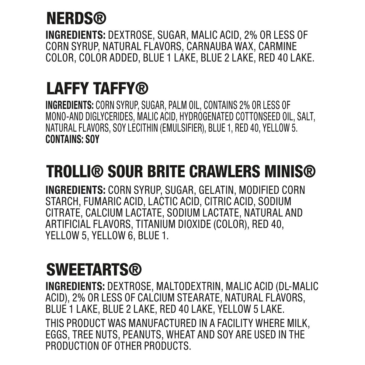 slide 13 of 14, Ferrara Assorted Candy 50 Pieces 50 ea, 50 ea