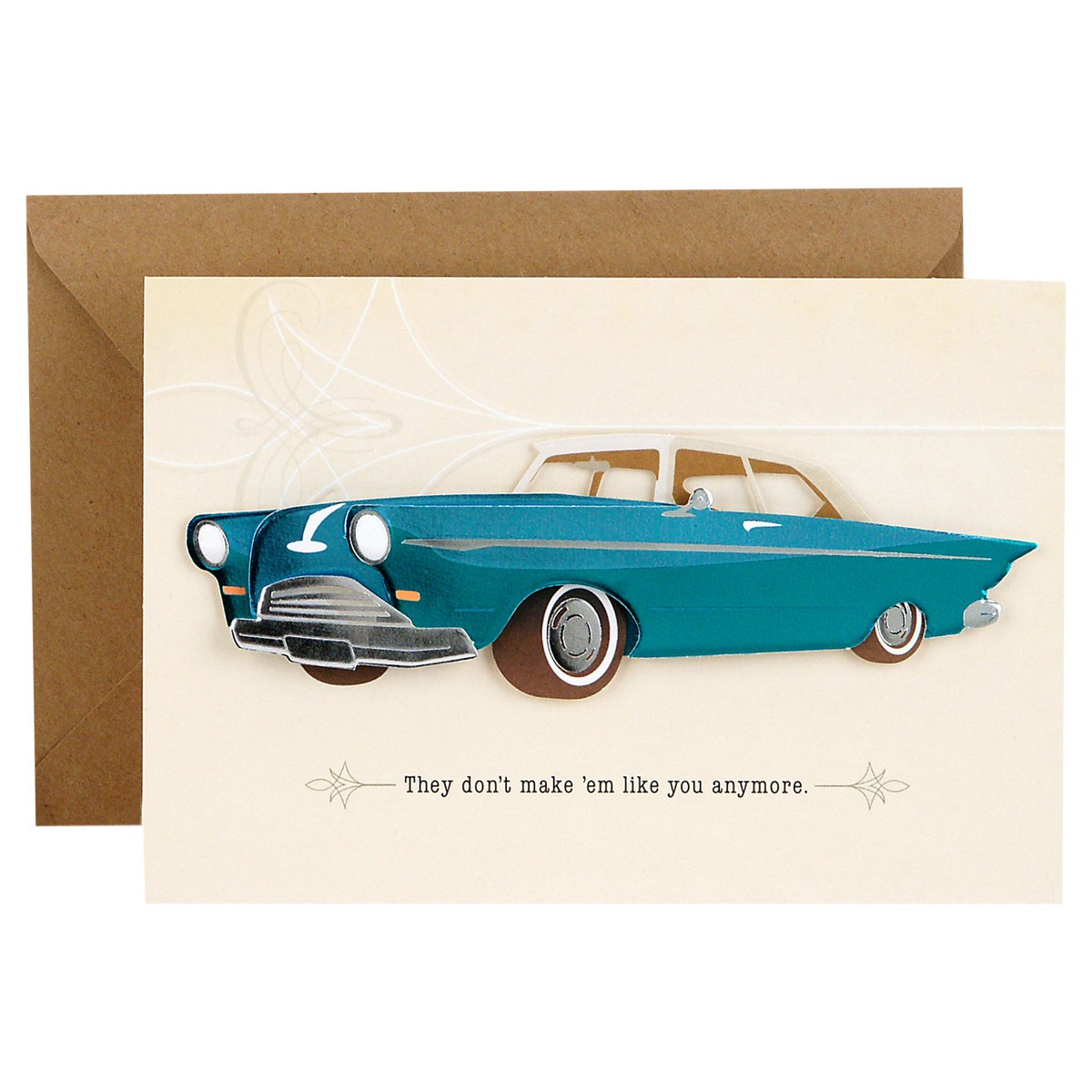 slide 3 of 4, Hallmark Signature Father's Day Card (Vintage Classic Car, Don't Make 'Em Like You Anymore), 1 ct