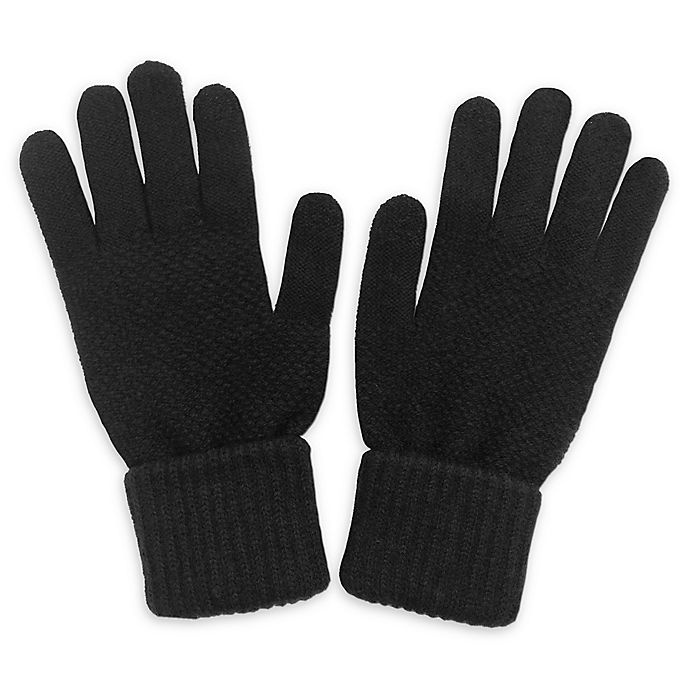 slide 1 of 1, Isaac Mizrahi Texting Gloves - Black, 1 ct