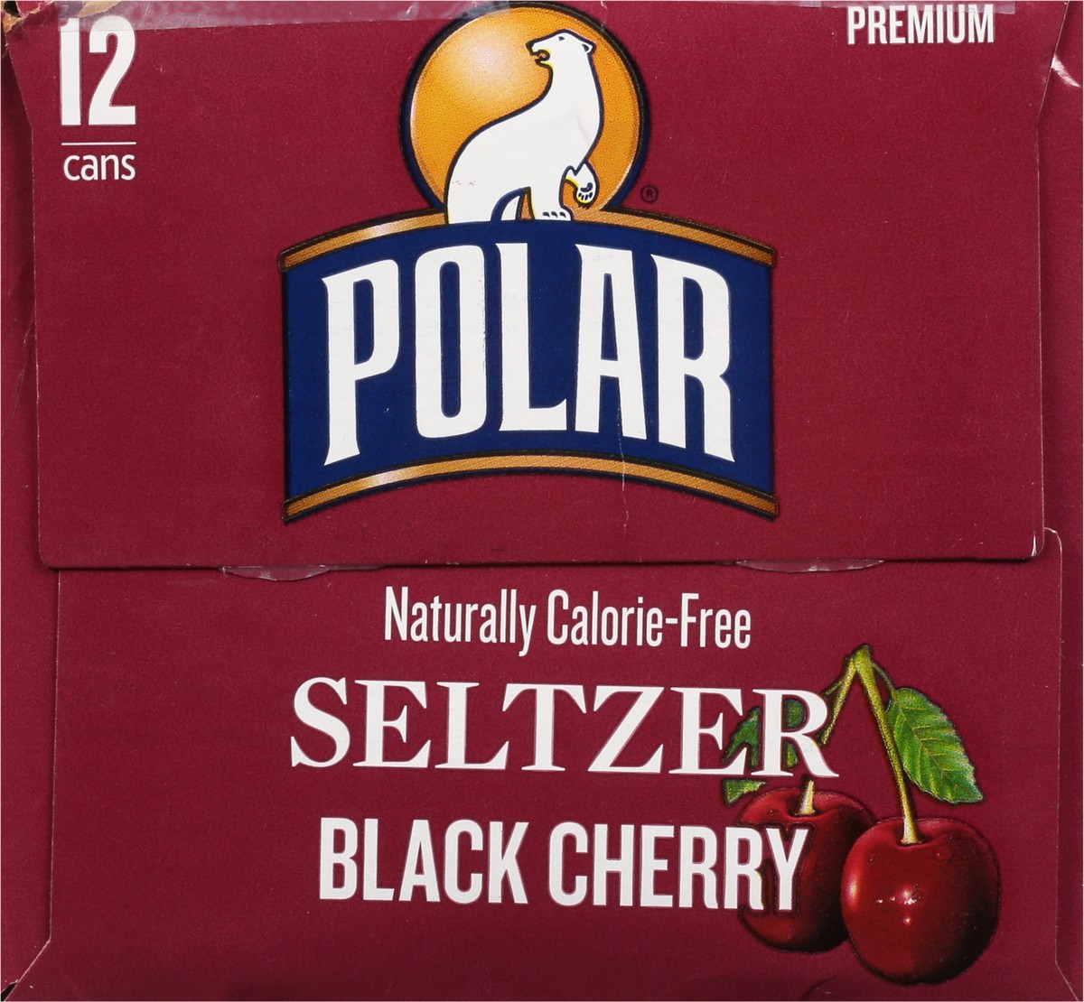 slide 2 of 11, Polar Seltzer - 12pk 12oz - Black Cherry, 12 ct; 12 fl oz