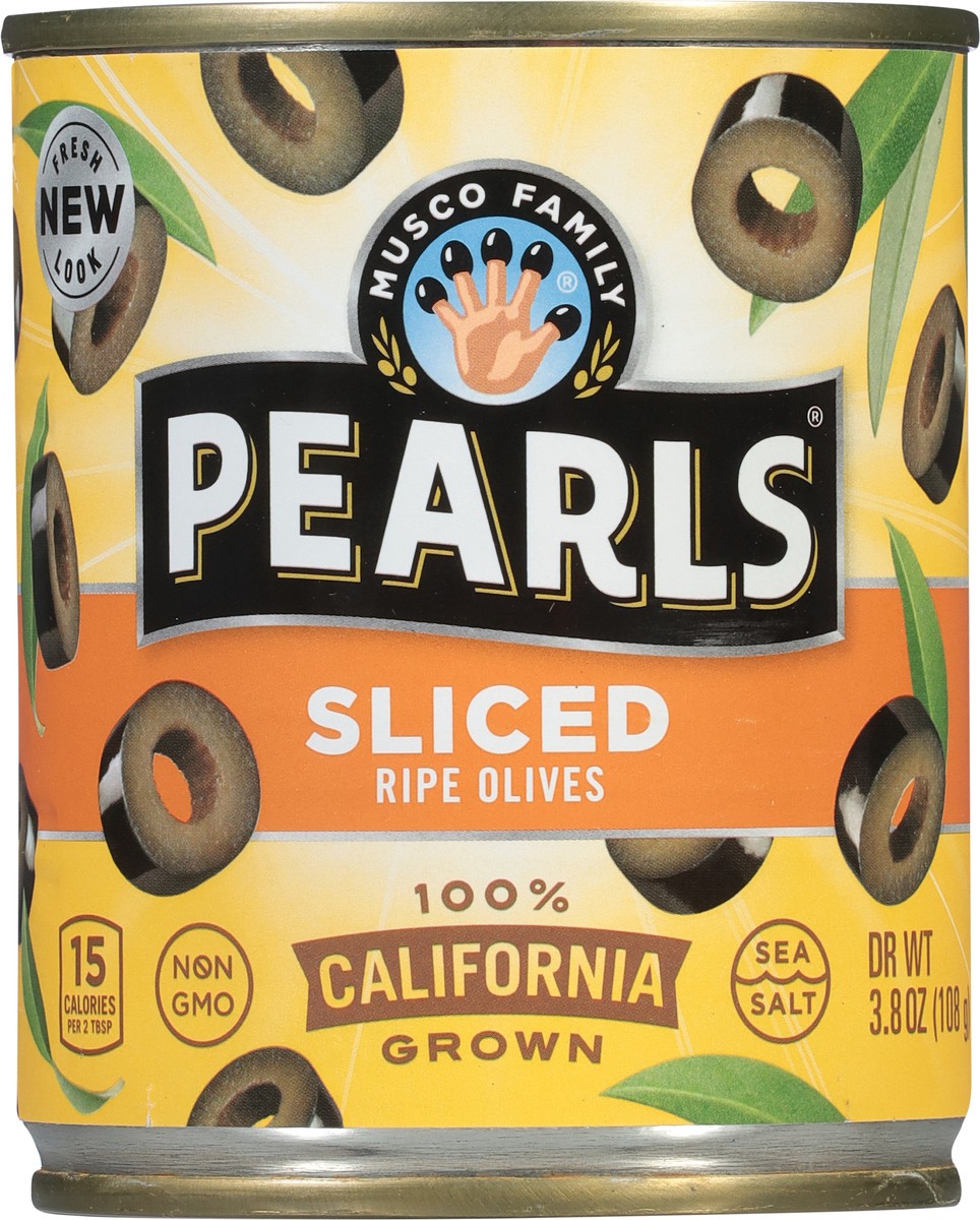 slide 7 of 9, Pearls Sliced Ripe Olives 3.8 oz, 3.8 oz