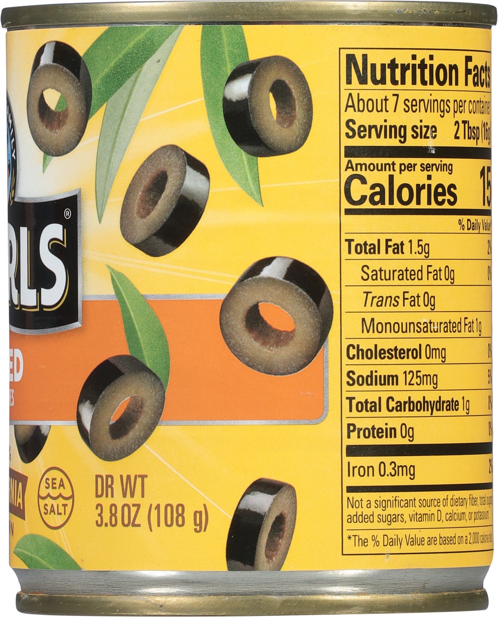 slide 4 of 9, Pearls Sliced Ripe Olives 3.8 oz, 3.8 oz