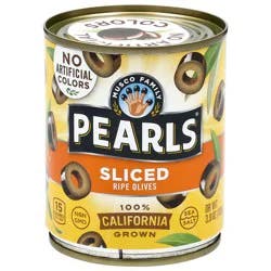 Pearls Sliced Ripe Olives 3.8 oz
