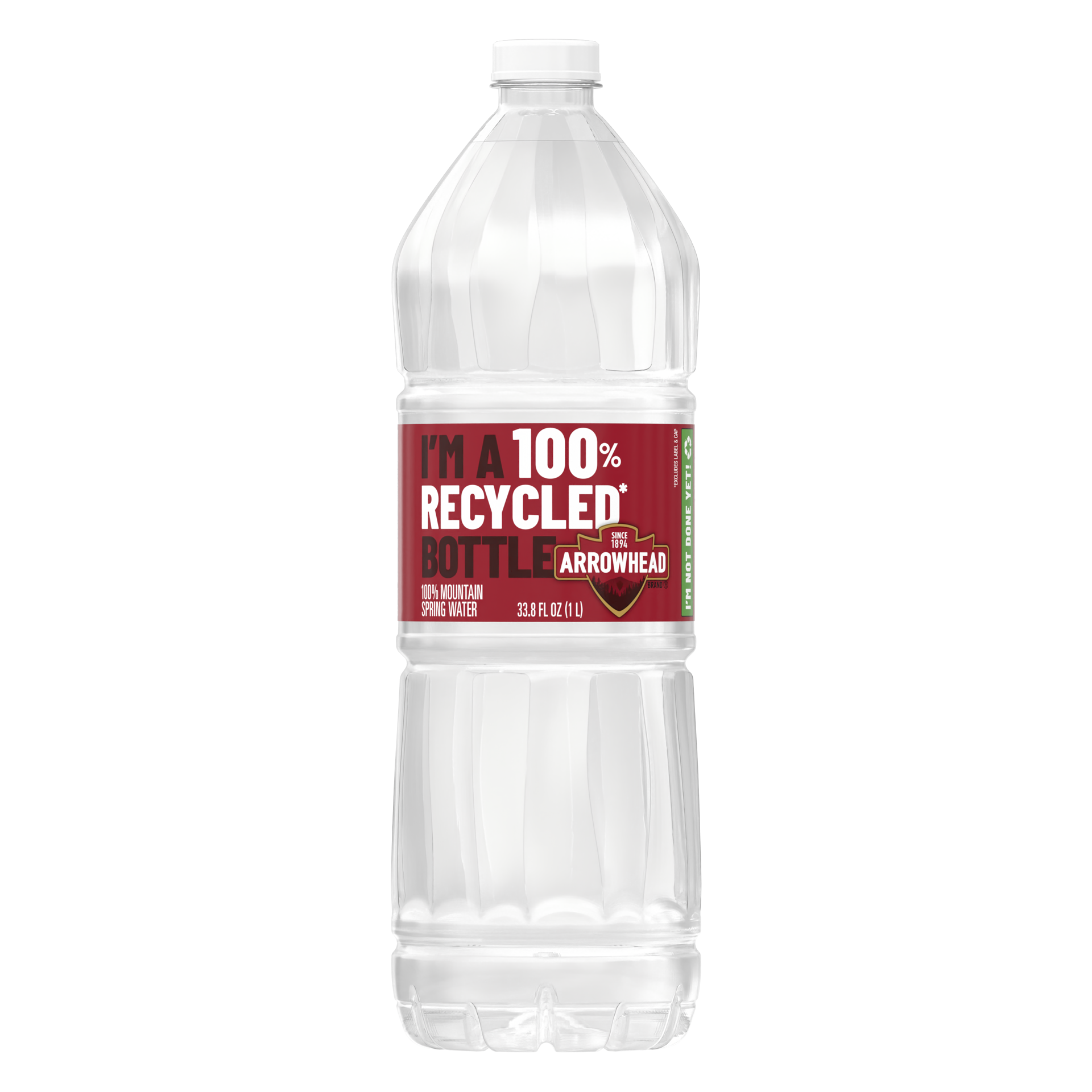 slide 1 of 1, Arrowhead 100% Mountain Spring Water, 1 l