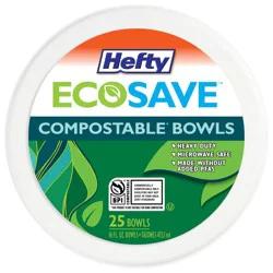 Hefty Ecosave Bowl 25 ea
