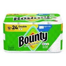 Bounty Select-A-Size White 2-Ply Double Rolls Paper Towels 12 Rolls