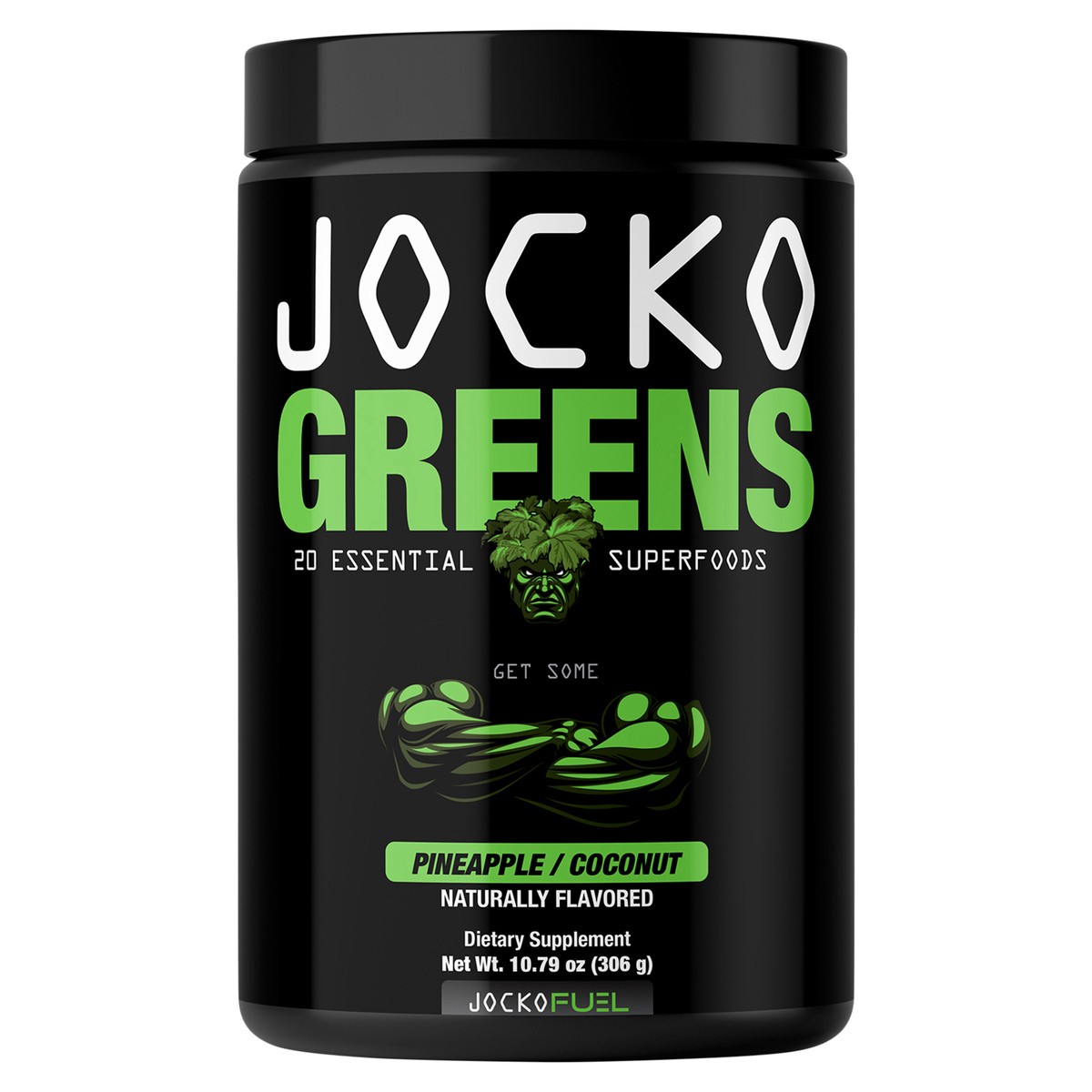 slide 7 of 9, Jocko Coconut Pineapple Greens 30 Servings, 10.79 oz