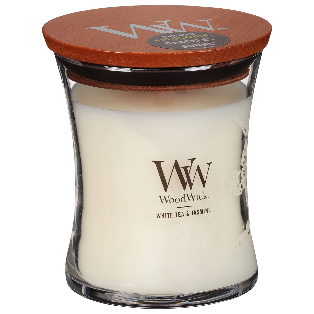 slide 8 of 9, WoodWick White Tea & Jasmine Candle 1 ea, 1 ct