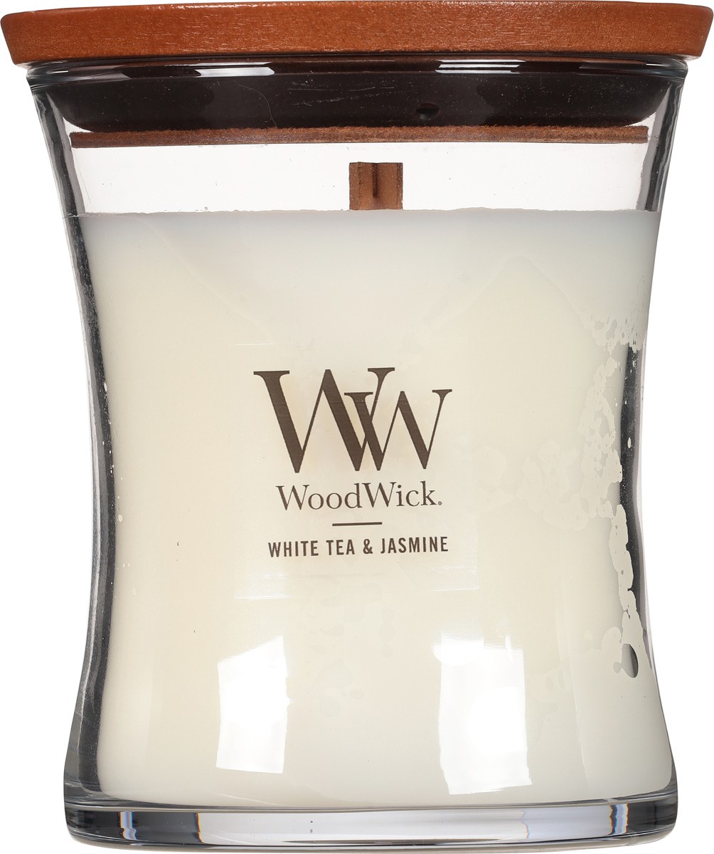 slide 9 of 9, WoodWick White Tea & Jasmine Candle 1 ea, 1 ct