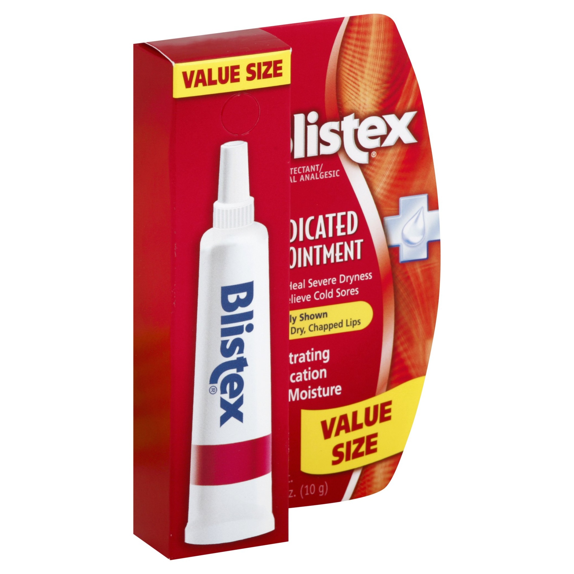 slide 1 of 6, Blistex Medicated Lip Ointment,, 0.35 oz