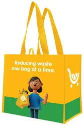Earthwise Earth Day Reduce Waste Reusable Shopping Tote