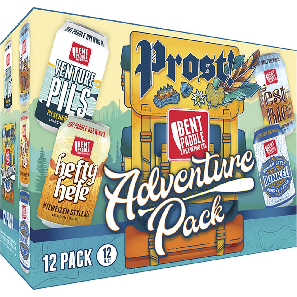 slide 1 of 1, Bent Paddle Adventure Pack, 12 ct; 12 oz