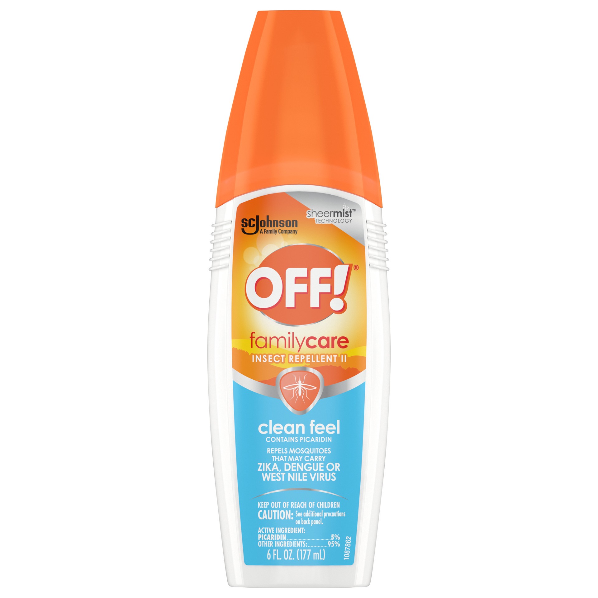 slide 1 of 4, OFF! FamilyCare Insect Repellent II 6 fl oz, 6 fl oz