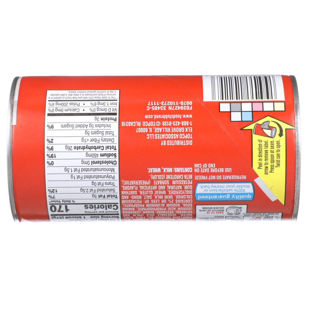 slide 8 of 9, Food Club Butter Flavored Flaky Jumbo Biscuits - 16 oz, 16 oz