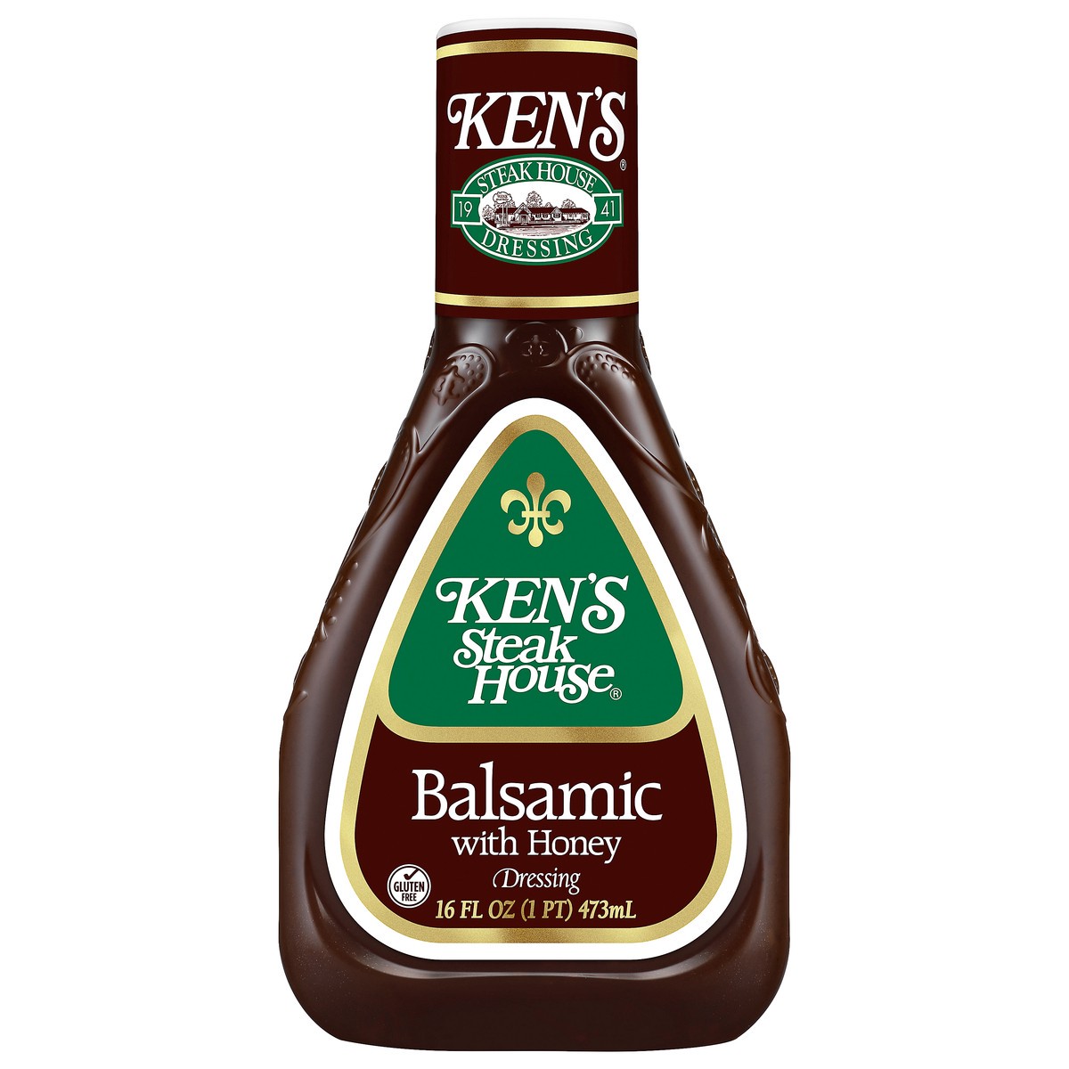 slide 4 of 12, Ken's Steak House Balsamic with Honey Dressing 16 fl oz, 16 fl oz