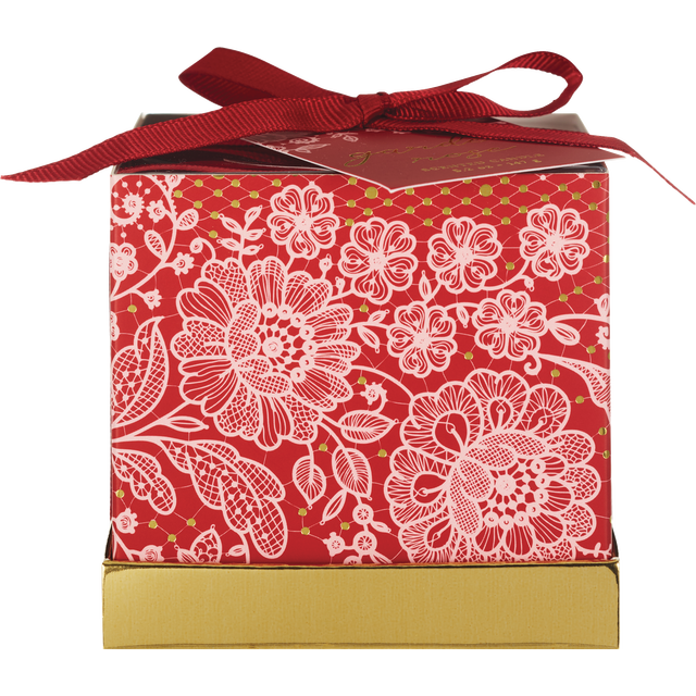 slide 1 of 1, DECORWARE 5Z Glass Gb Red Garden Rose, 5 oz