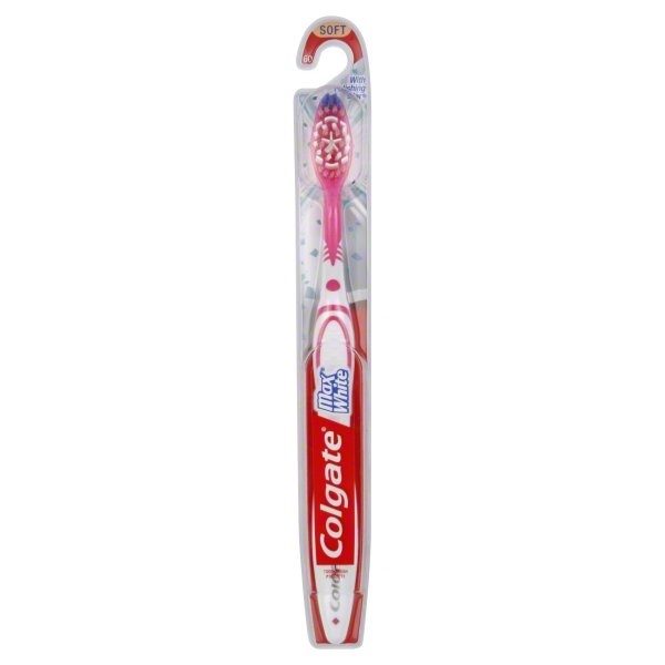 slide 1 of 1, Colgate Max White Soft Toothbrush, 4 ct