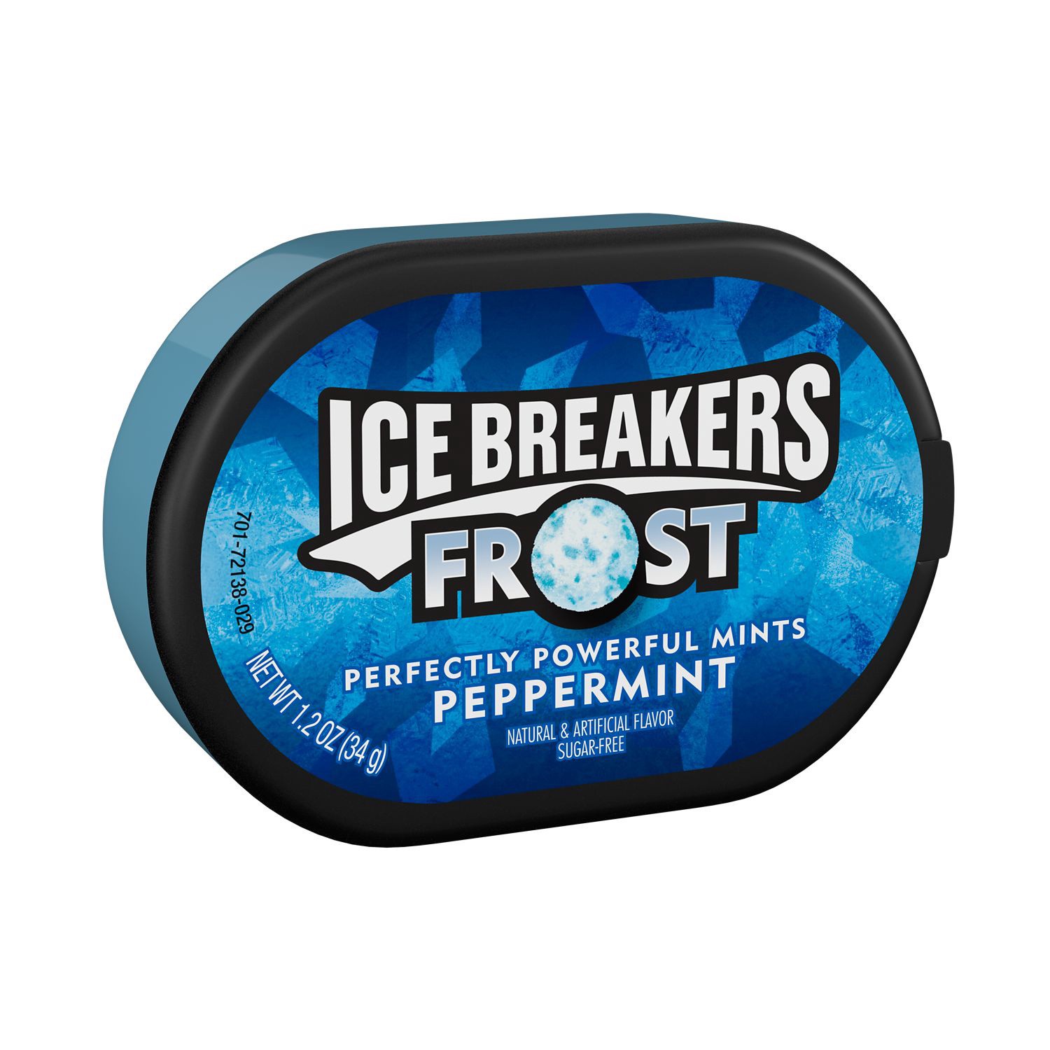 slide 2 of 5, Ice Breakers FROST Peppermint Flavored Sugar Free Breath Mints, 1.2 oz, Tin, 1.2 oz