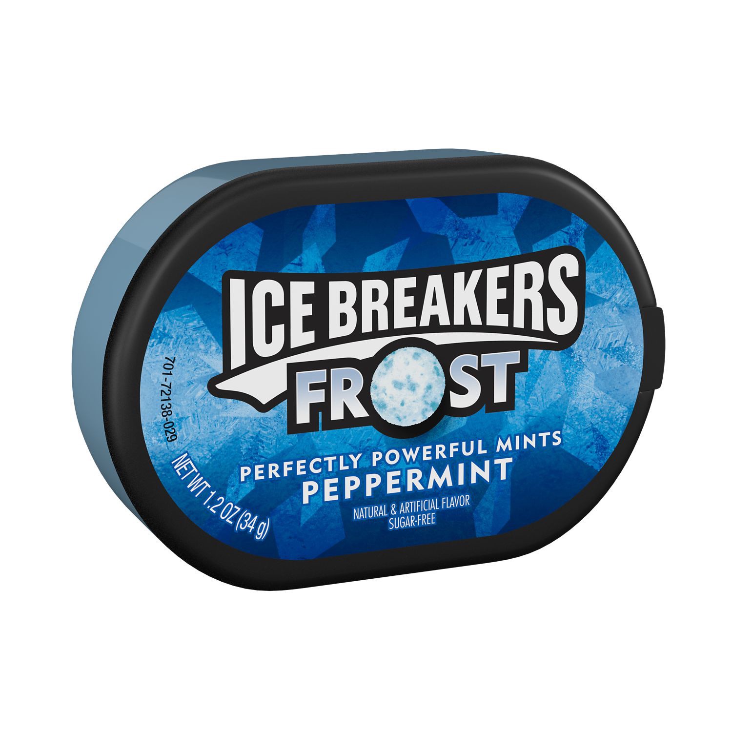 slide 1 of 5, Ice Breakers FROST Peppermint Flavored Sugar Free Breath Mints, 1.2 oz, Tin, 1.2 oz