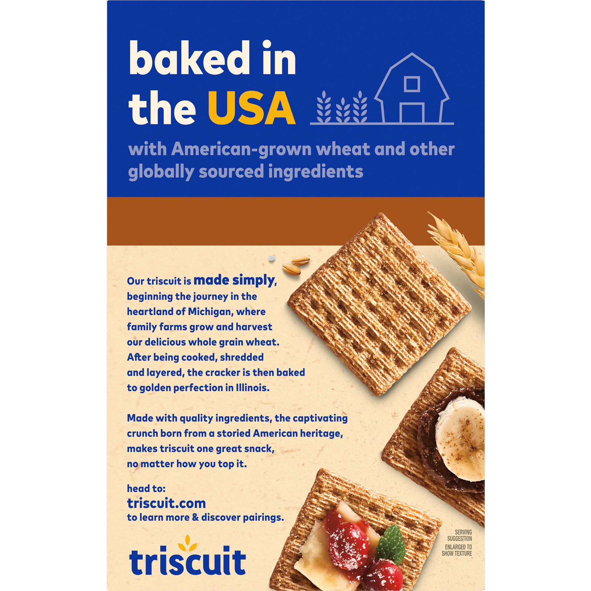 slide 5 of 5, Triscuit Cinnamon Brown Sugar Whole Grain Wheat Crackers, 8.5 oz, 8.5 oz