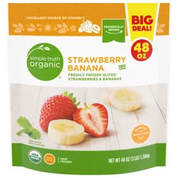 Simple Truth Organic Frozen Strawberry Banana Fruit