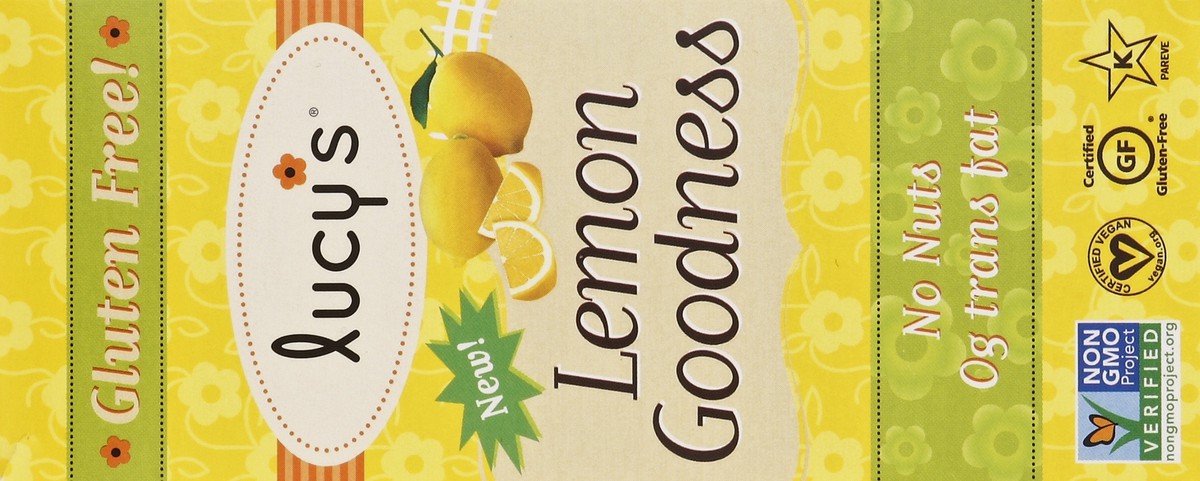 slide 3 of 4, Lucy's Gluten Free Lemon Goodness Cookies, 5.5 oz