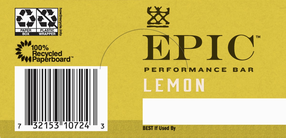 slide 6 of 12, Epic Lemon Performance Bar 9 ea, 9 ct