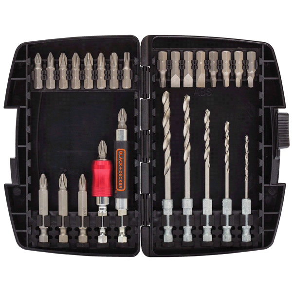 Black Decker Quick Connect Screwdriving Set 28 ct Shipt