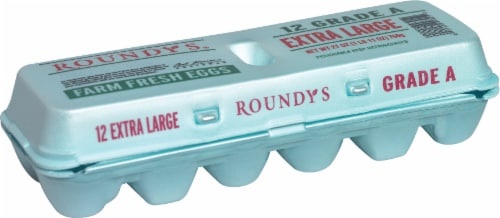 slide 1 of 1, Roundy's Roundys Grade A Extra Large Eggs, 12 ct