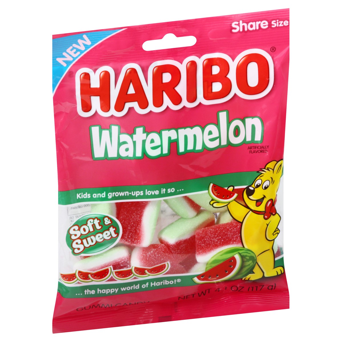 slide 4 of 9, Haribo Watermelon Gummi Candy Share Size 4.1 oz, 4.1 oz